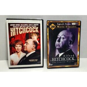 Alfred Hitchcock The Legend Begins (20 Movies)& Hitchcock(Semi-Bio-Pic) DVD Lot